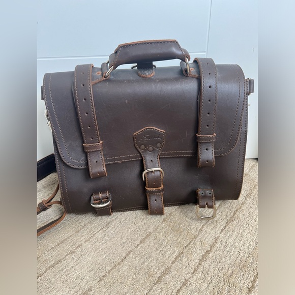 Saddleback Large Classic Leather Briefcase - Picture 1 of 9